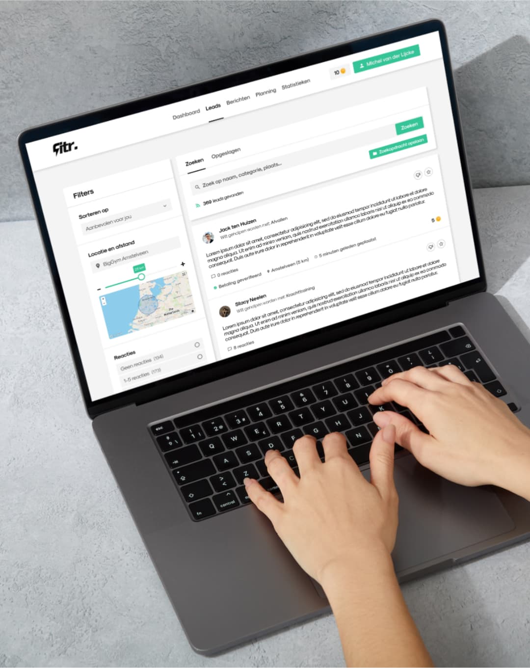 Fitr - Digitaal platform & website ontwikkeling - Image 3
