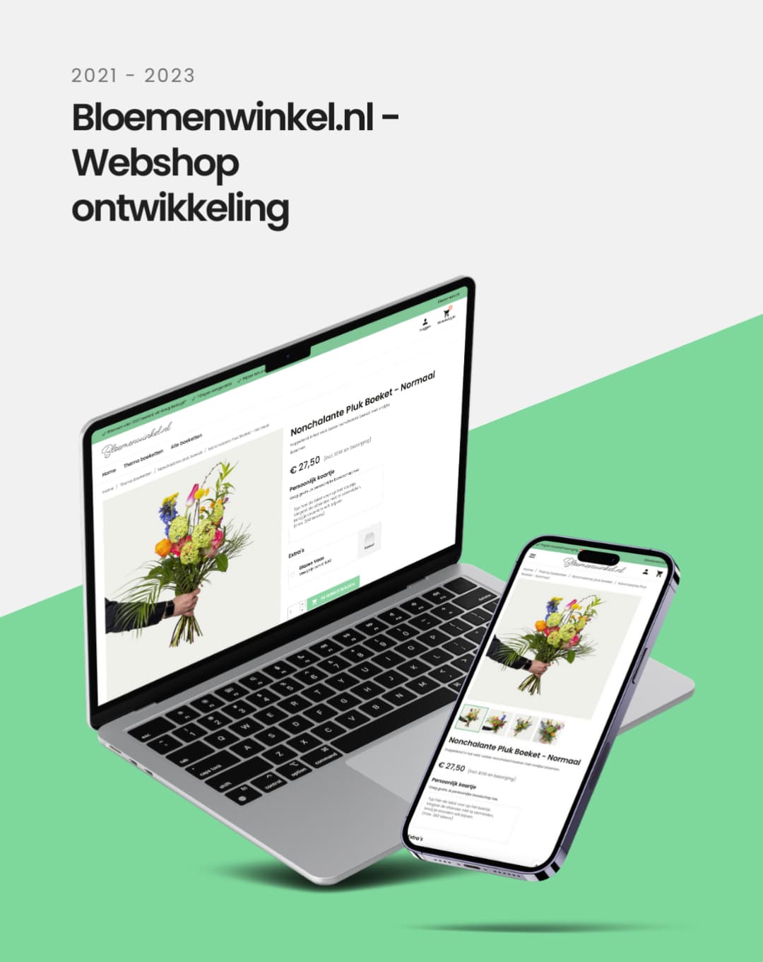 Bloemenwinkel.nl - Webshop ontwikkeling
